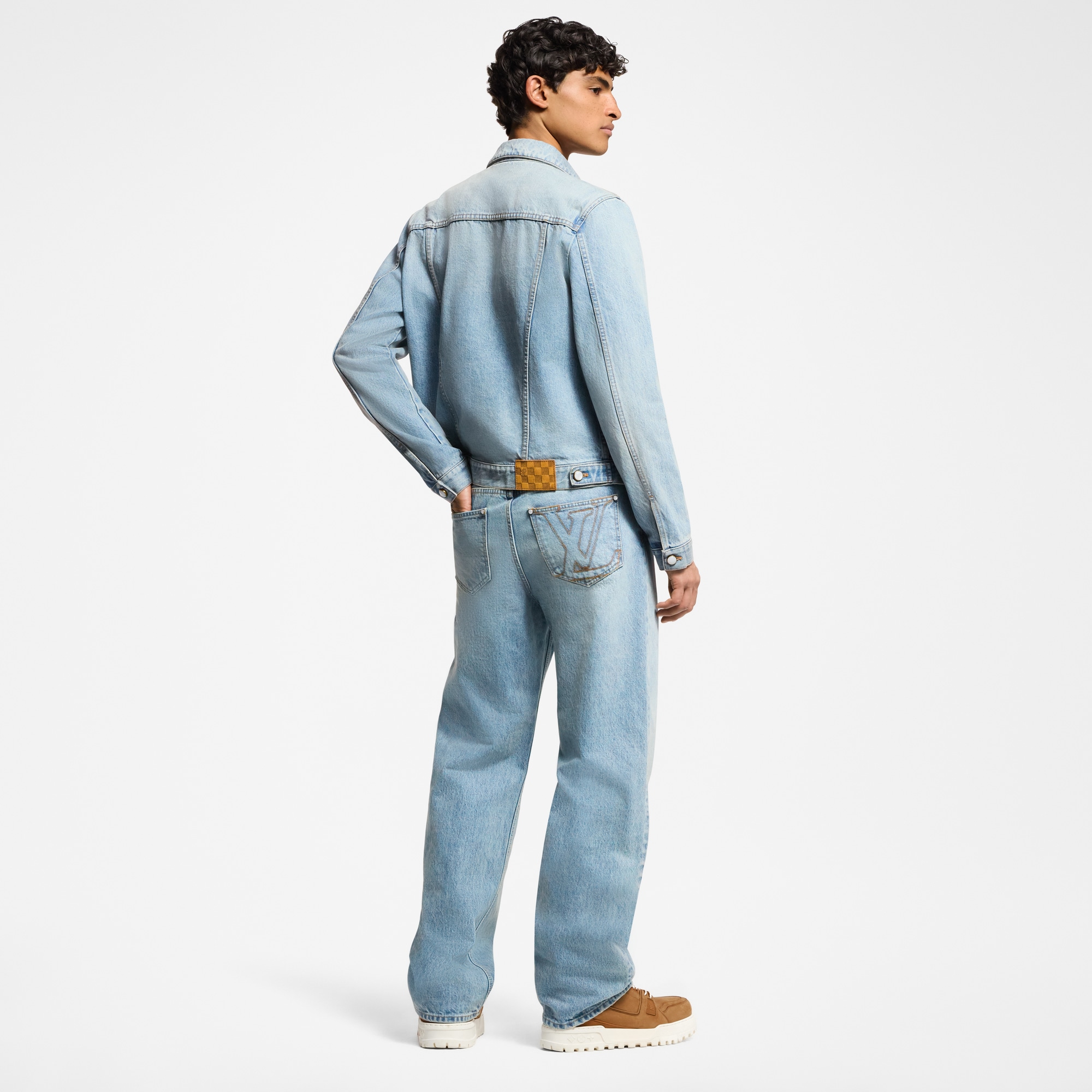 Men - Skate Fit Denim Trousers  Men Ready-to-Wear Denim Collection | LOUIS VUITTON (Product zoom)