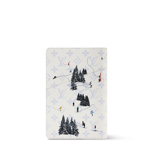 Ski Emily Notebook Cover back view