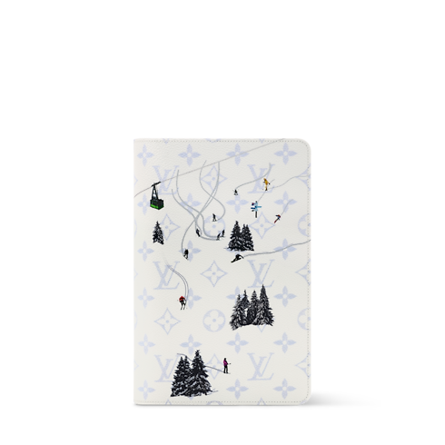 Ski Emily Notebook Cover front view