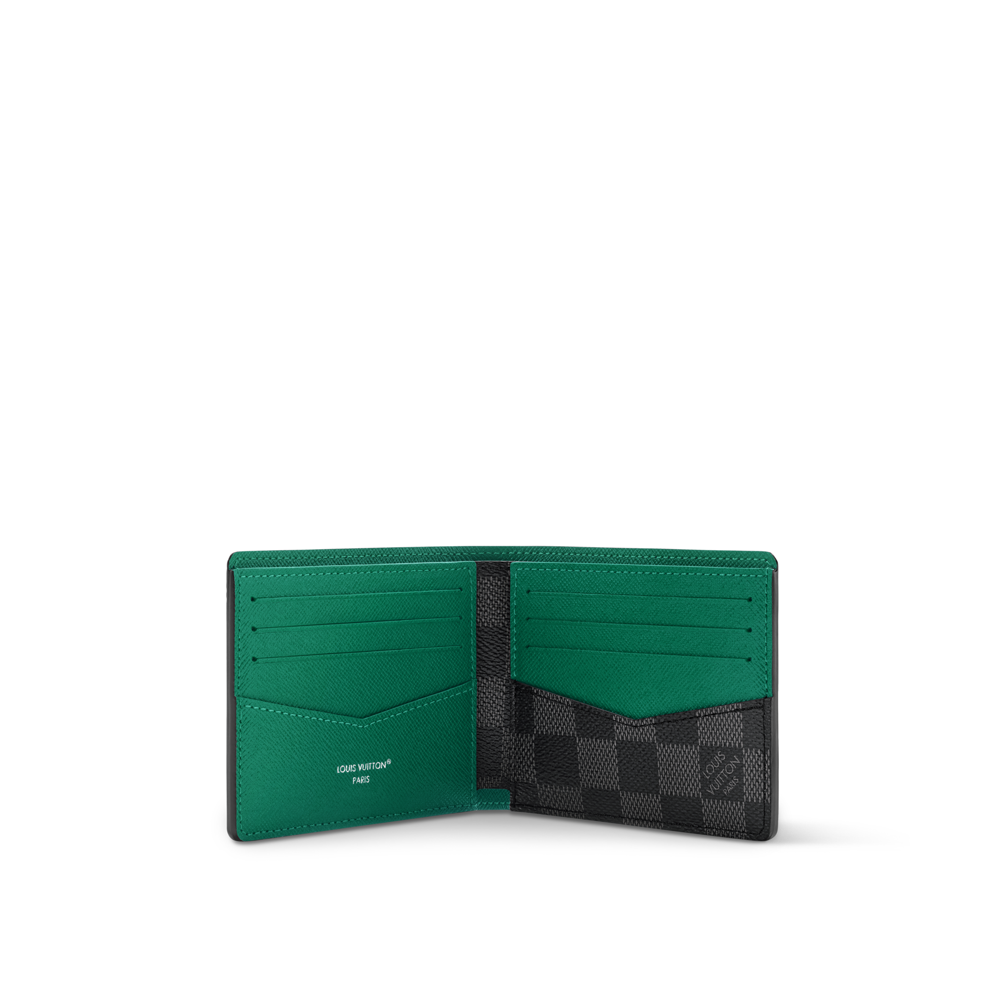 Bags and Small Leather Goods - Slender Wallet Damier Graphite Canvas Bags and Small Leather Goods Men