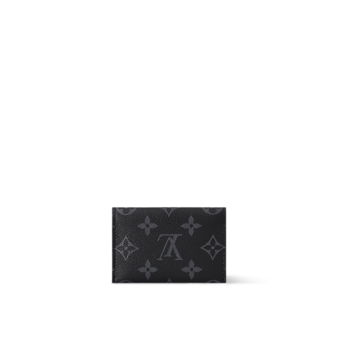 Bags and Small Leather Goods - Slim Card Holder Monogram Eclipse Bags and Small Leather Goods Men's Small Leather Goods Card Holders | LOUIS VUITTON (Product zoom)
