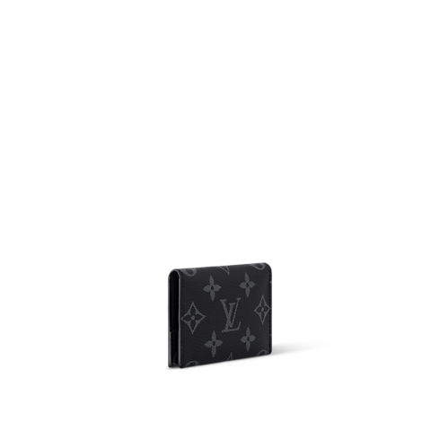 Bags and Small Leather Goods - Slim Card Holder Monogram Eclipse Bags and Small Leather Goods Men's Small Leather Goods Card Holders | LOUIS VUITTON (Product zoom)