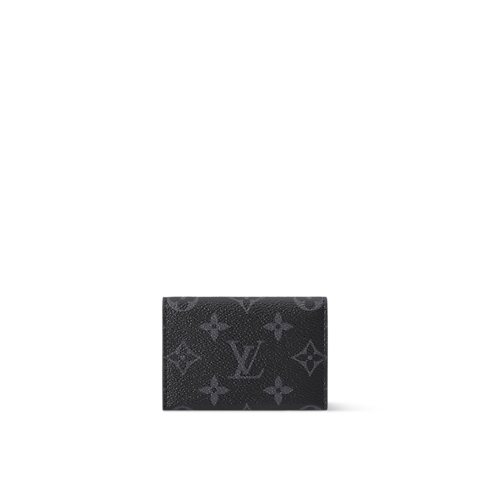 Bags and Small Leather Goods - Slim Card Holder Monogram Eclipse Bags and Small Leather Goods Men's Small Leather Goods Card Holders | LOUIS VUITTON (Product zoom)