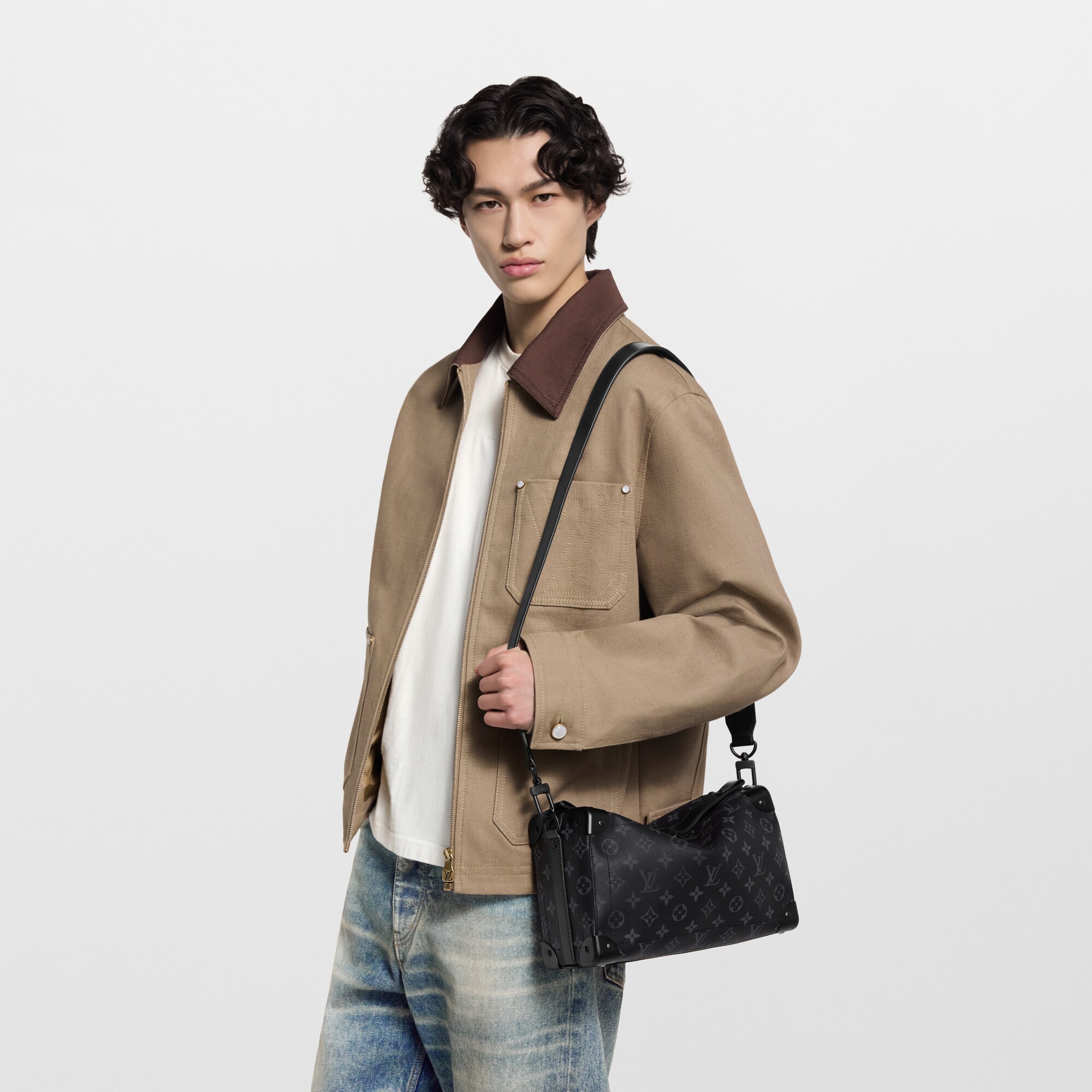 Bags and Small Leather Goods - Soul Trunk East West Bag Monogram Eclipse Bags and Small Leather Goods Men