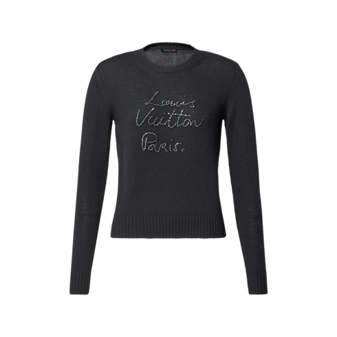 Sparkle Signature Cashmere Jumper front view