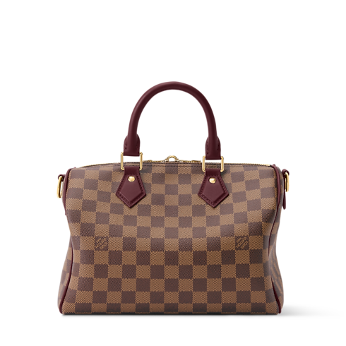 Women - Speedy 25 Soft Bag Damier Ebene Canvas Women Handbags Handbags | LOUIS VUITTON (Product zoom)