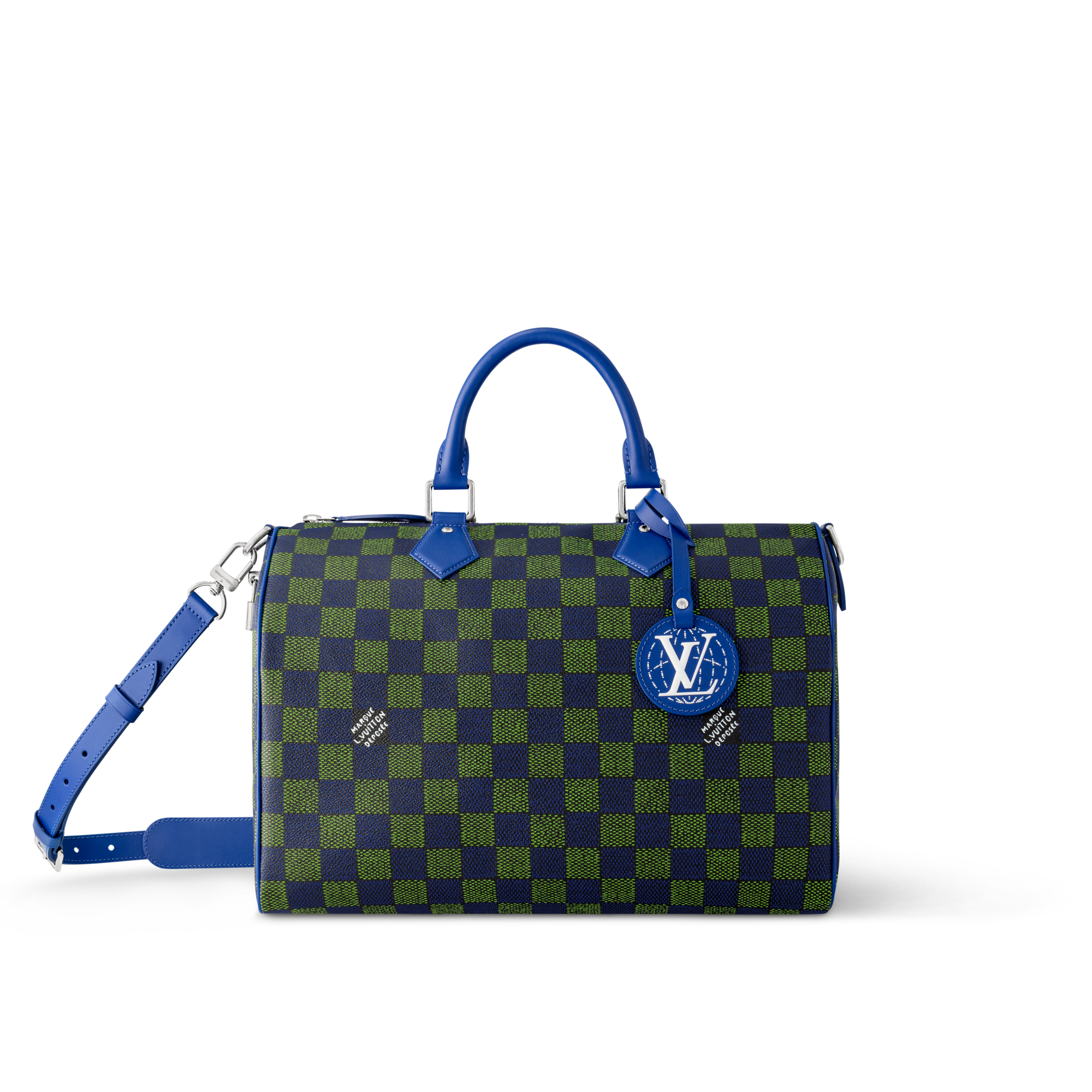 Bags and Small Leather Goods - Speedy 40 Bandoulière Bag Giant Damier Canvas Bags and Small Leather Goods Men
