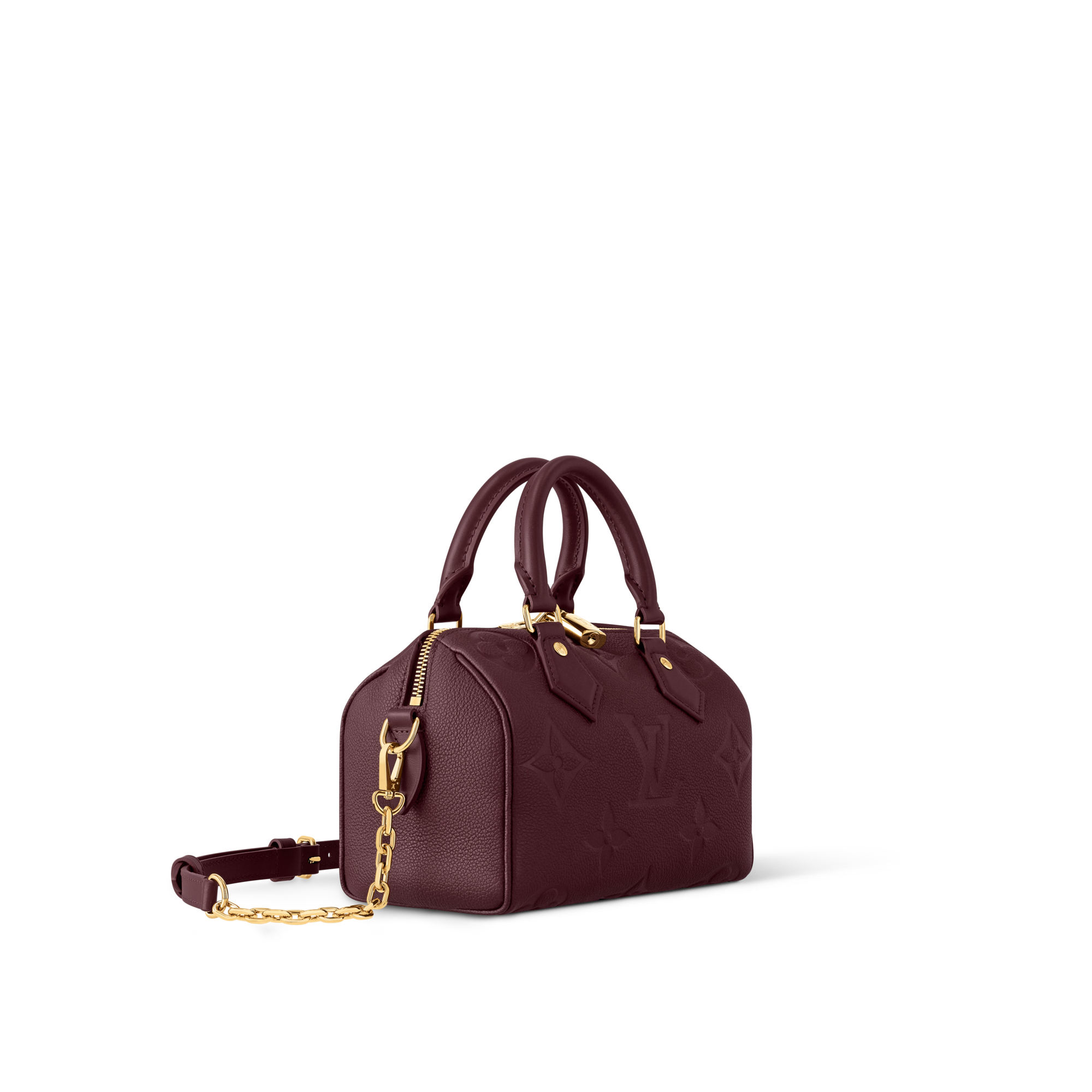 Women - Speedy Bandoulière 20 Bag Monogram Empreinte Leather Women Handbags Handbags | LOUIS VUITTON (Product zoom)