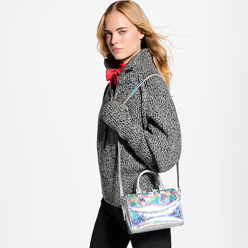 Women - Speedy Bandoulière 20 Bag Other Monogram Canvas Women New In Women } | LOUIS VUITTON (Product zoom)