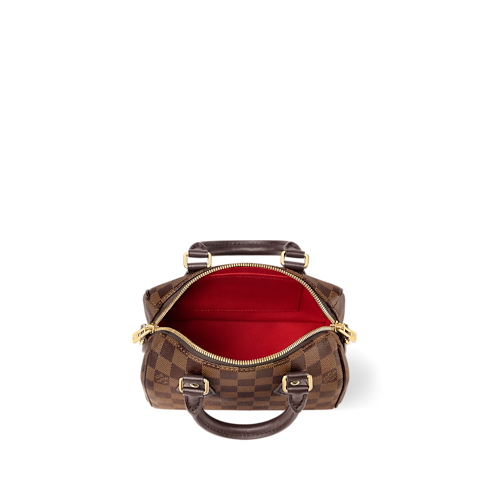 Bags and Small Leather Goods - Speedy Bandoulière 20 Bag Damier Ebene Canvas Bags and Small Leather Goods Women's Handbags LV Icons | LOUIS VUITTON (Product zoom)