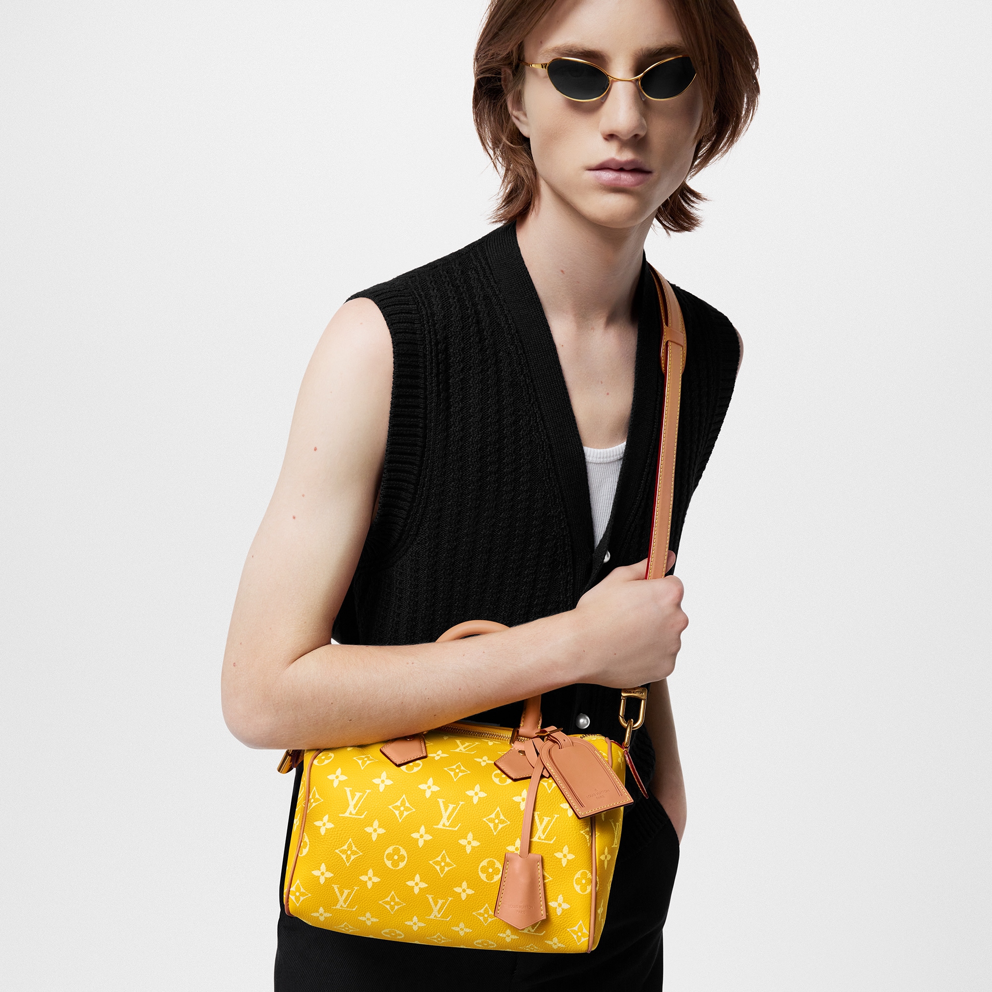 Les Extraordinaires - Speedy P9 Bandoulière 25 Bag H40 Les Extraordinaires Leather Goods and Travel Speedy P9 | LOUIS VUITTON (Product zoom)