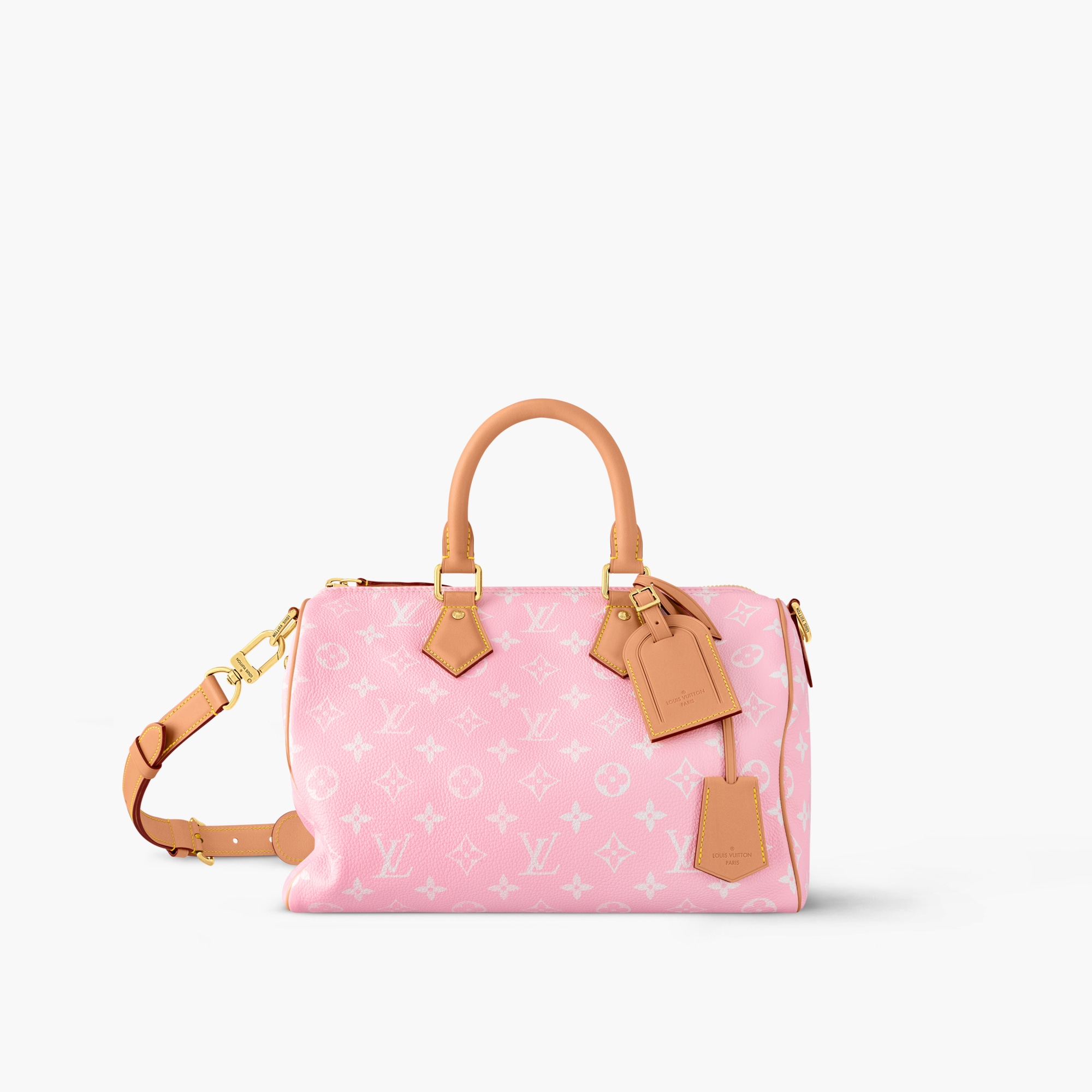 Vuitton Speedy Rosa Louis Vuitton Tasche Speedy P9 Bandoulière