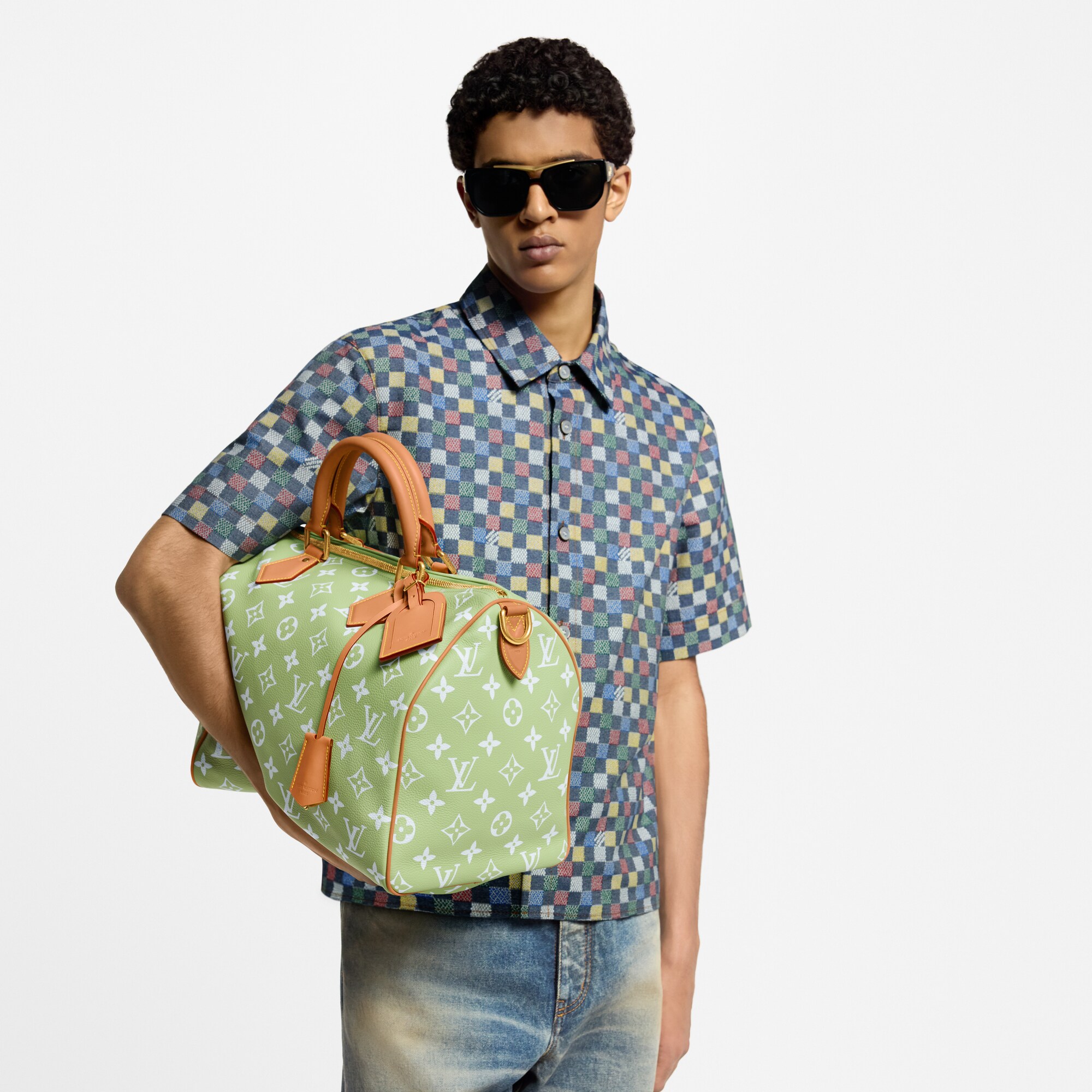 Les Extraordinaires - Speedy P9 Bandoulière 40 Bag H40 Les Extraordinaires Leather Goods and Travel Speedy P9 | LOUIS VUITTON (Product zoom)