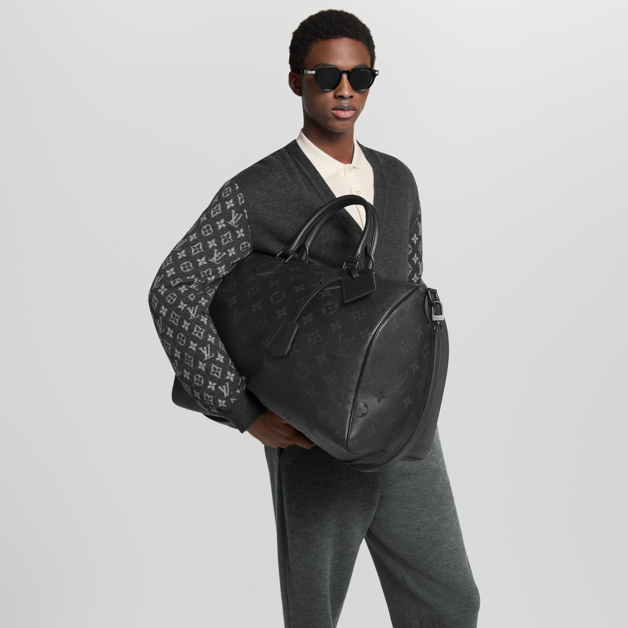 Les Extraordinaires - Speedy P9 Bandoulière 50 Bag H40 Les Extraordinaires Leather Goods and Travel Speedy P9 | LOUIS VUITTON (Product zoom)