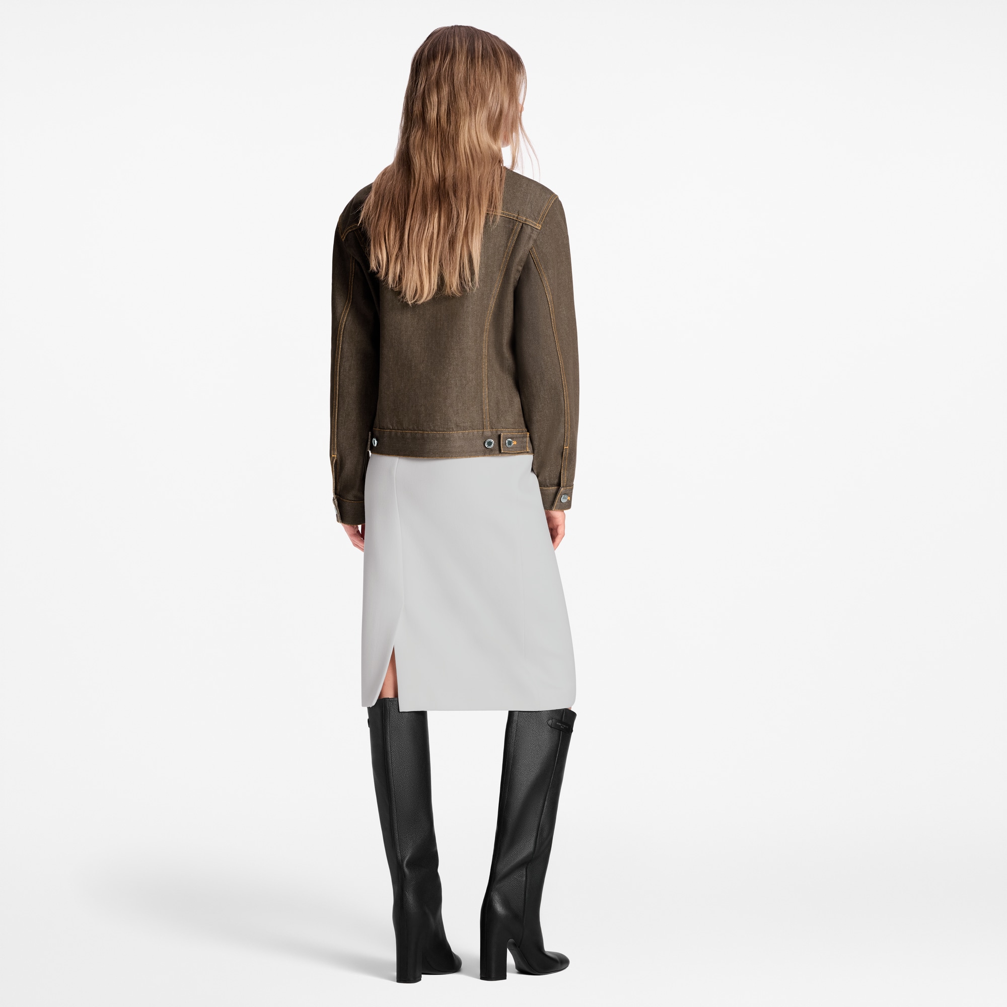 Women - Speedy Patch Denim Jacket  Women Ready-to-Wear Coats and Jackets | LOUIS VUITTON (Product zoom)