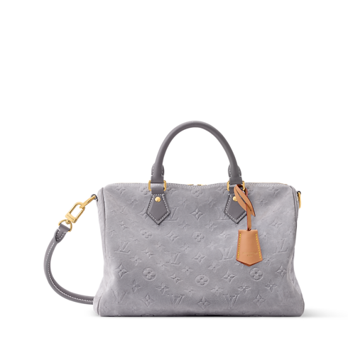 Women - Speedy Soft 30 Bag Monogram Empreinte Leather Women Handbags Handbags | LOUIS VUITTON (Product zoom)