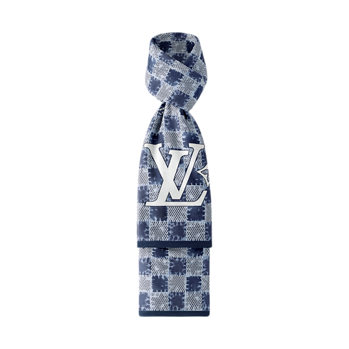 Men - Splash Damier Stole S00 Men Accessories Scarves | LOUIS VUITTON (Product zoom)