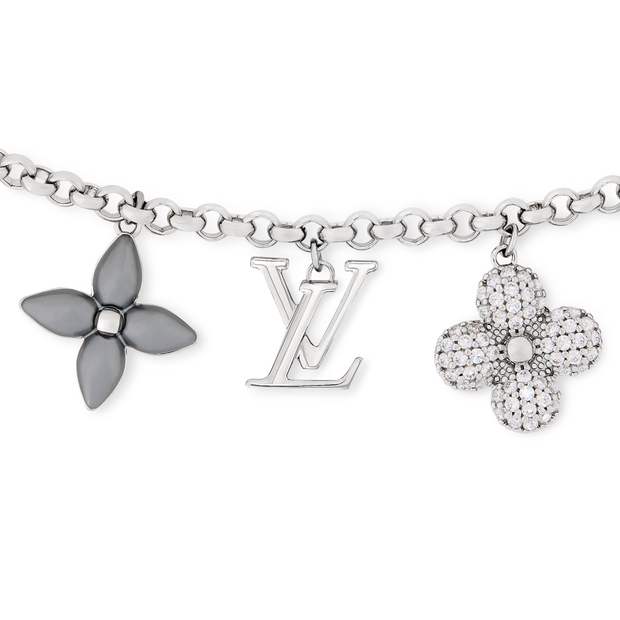 Women - Spring Street Strass Chain Bag Charm S00 Women Accessories Bag Charms and Keyholders | LOUIS VUITTON (Product zoom)