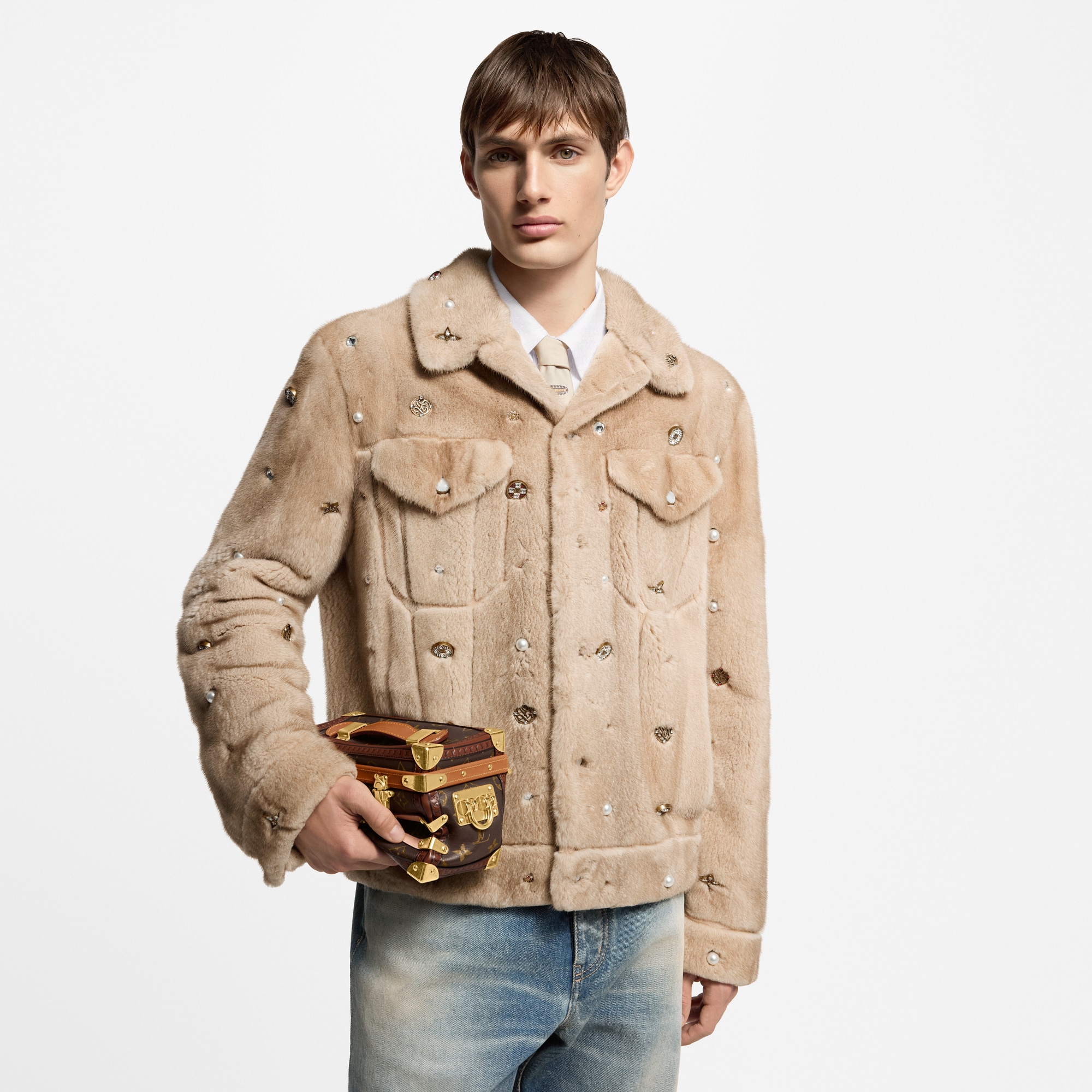 Bags and Small Leather Goods - Squeeze Trunk autres_cuirs_monogram Bags and Small Leather Goods Women