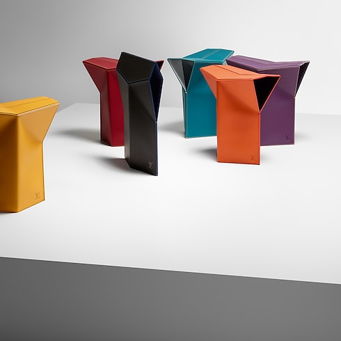Trunks, Travel and Home - Stool By Atelier Oï Trunks, Travel and Home Home and Art of Dining Furniture | LOUIS VUITTON (Product zoom)