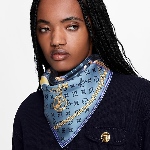 Women - Strap and Trunk Square 70 S00 Women Accessories Silk Squares and Bandeaux | LOUIS VUITTON (Product zoom)