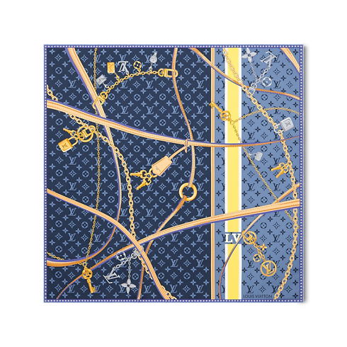 Women - Strap and Trunk Square 70 S00 Women Accessories Silk Squares and Bandeaux | LOUIS VUITTON (Product zoom)