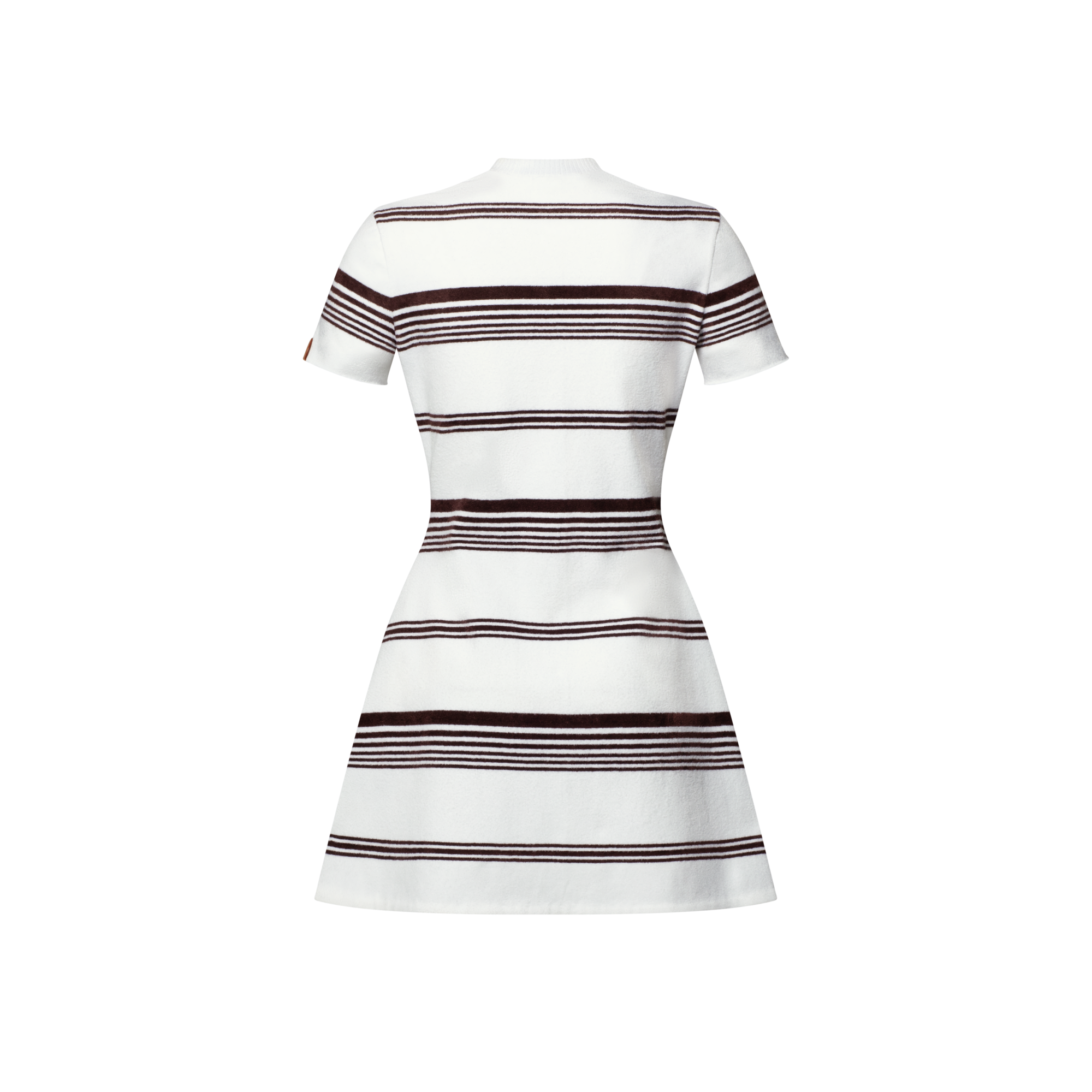 Women - Striped Knit Skater Dress  Women Ready-to-Wear Dresses | LOUIS VUITTON (Product zoom)