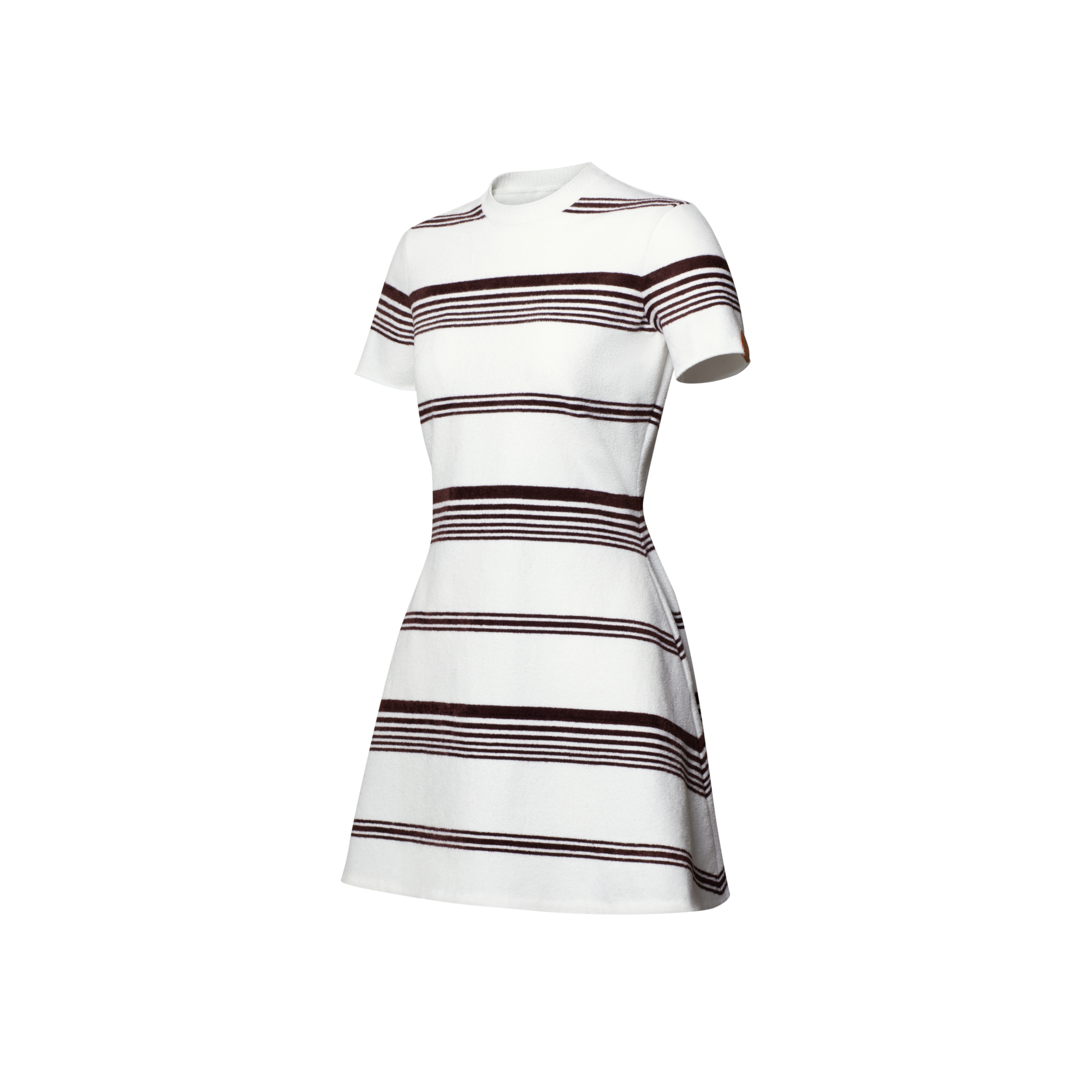 Women - Striped Knit Skater Dress  Women Ready-to-Wear Dresses | LOUIS VUITTON (Product zoom)
