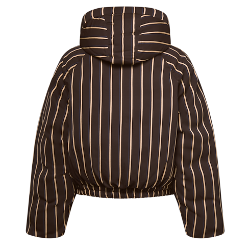 Men - Striped Puffer Jacket Men Ready-to-Wear Outerwear and Coats | LOUIS VUITTON (Product zoom)