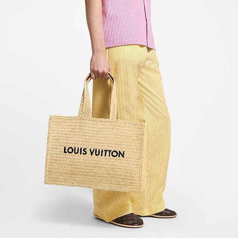 Bags and Small Leather Goods - Summer Shopper MM Tote Bag Other Canvas Bags and Small Leather Goods Men's Bags New In Bags | LOUIS VUITTON (Product zoom)
