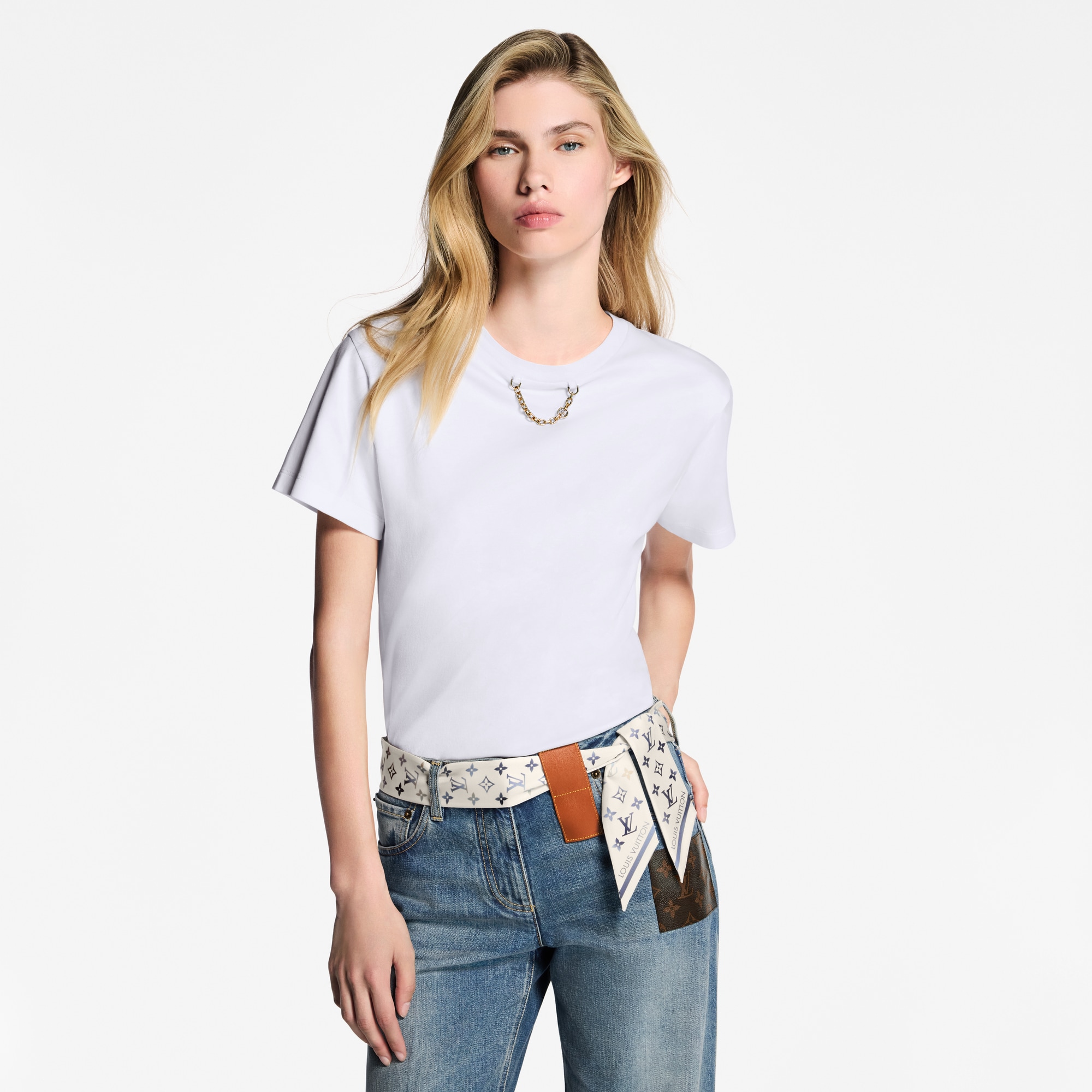 Women - Sunrise Aquarelle BB Bandeau S00 Women Accessories Silk Squares and Bandeaux | LOUIS VUITTON (Product zoom)