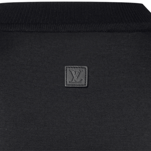 Men - Super-Fine Wool Long-Sleeved Evening T-Shirt Men Ready-to-Wear All Ready-to-Wear | LOUIS VUITTON (Product zoom)