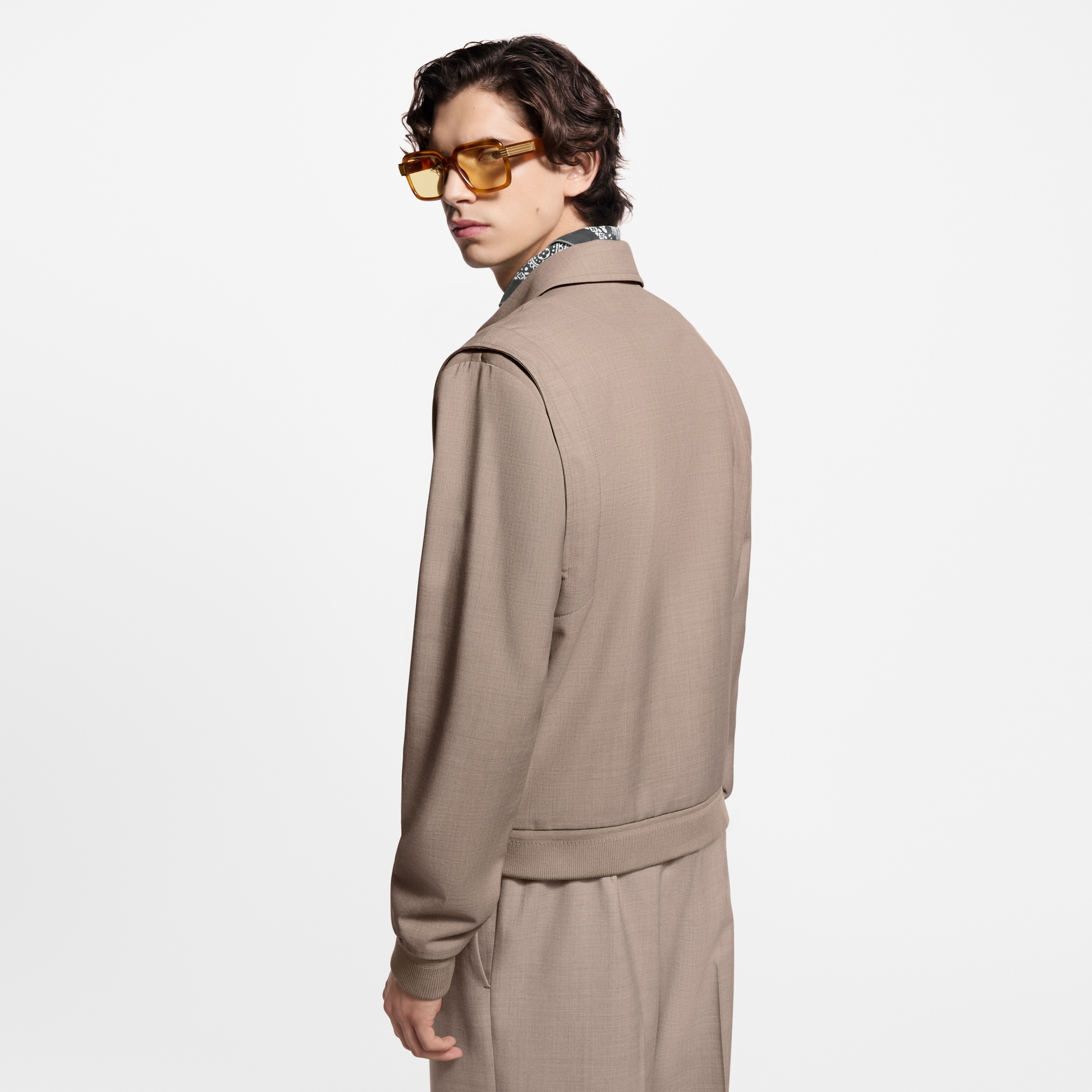 Men - Tailored Bomber  Men Ready-to-Wear Outerwear and Coats | LOUIS VUITTON (Product zoom)