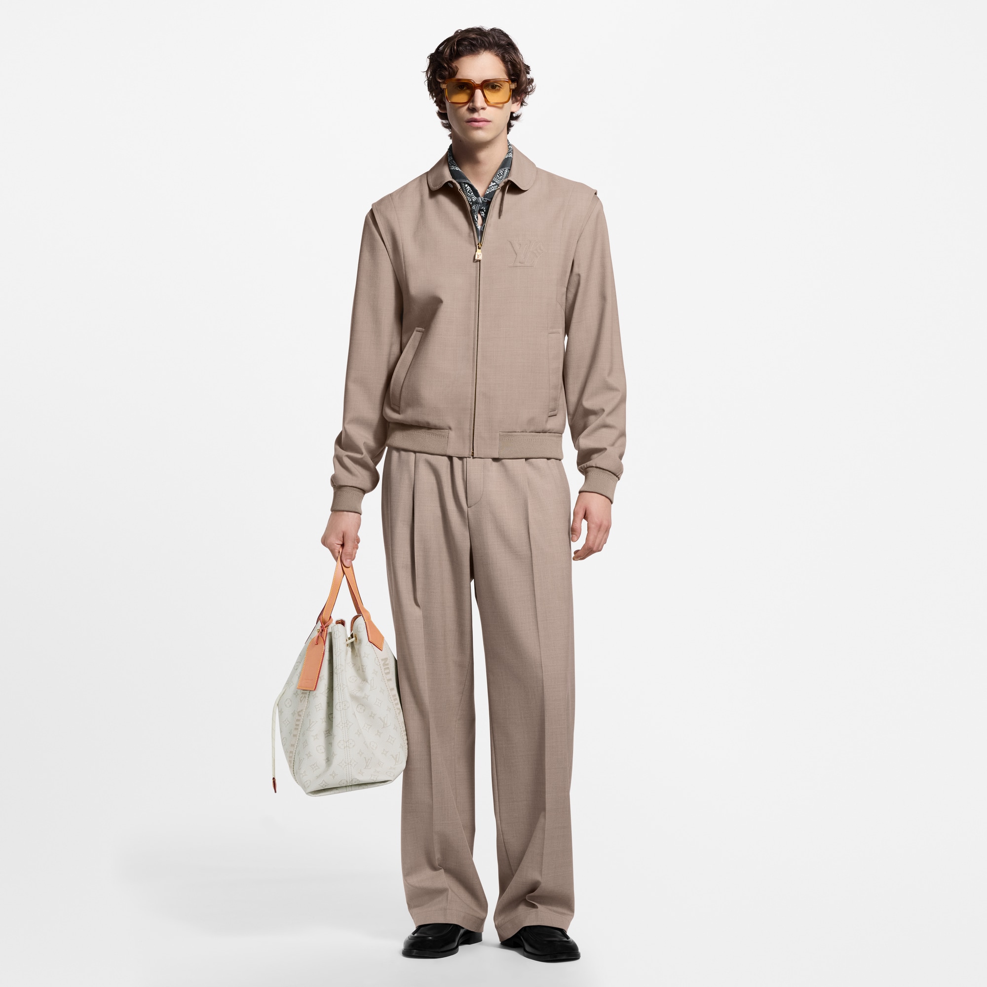 Men - Tailored Bomber  Men Ready-to-Wear Outerwear and Coats | LOUIS VUITTON (Product zoom)
