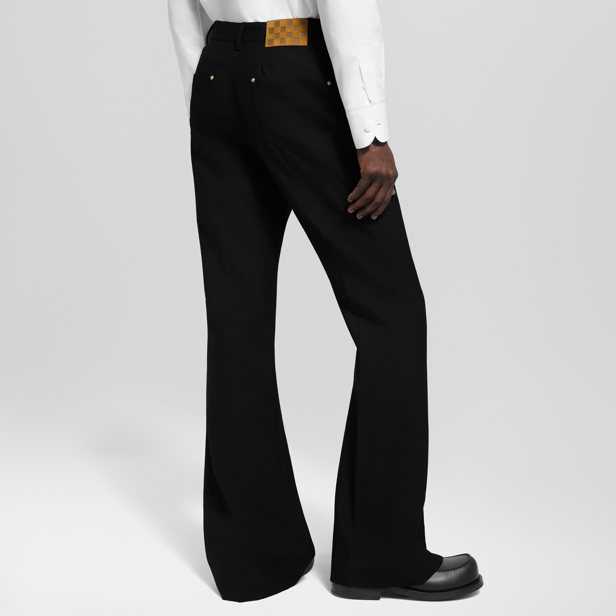 Men - Tailored Flared Trousers  Men Ready-to-Wear Trousers | LOUIS VUITTON (Product zoom)