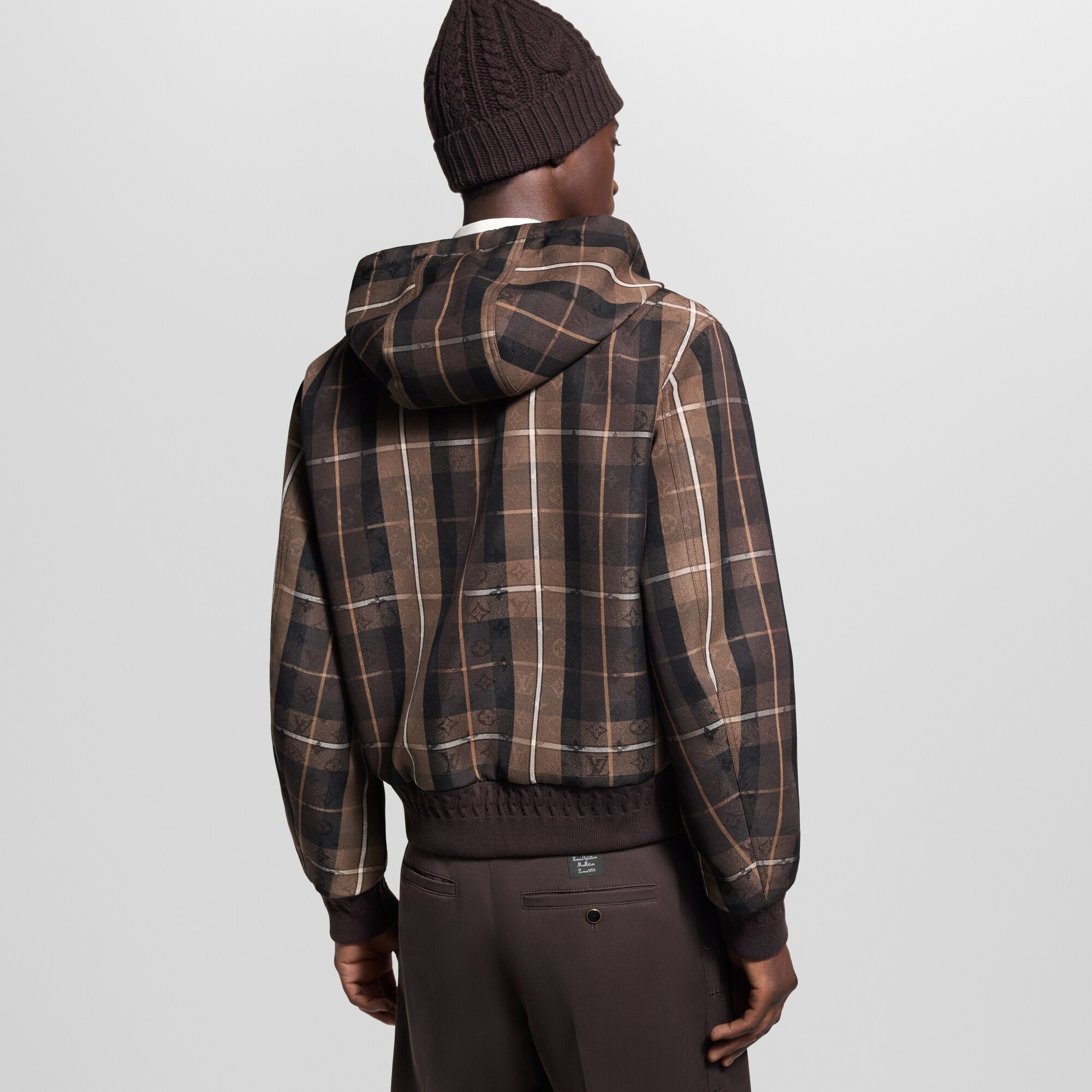 Men - Tailored Hooded Blouson  Men Ready-to-Wear Outerwear and Coats | LOUIS VUITTON (Product zoom)