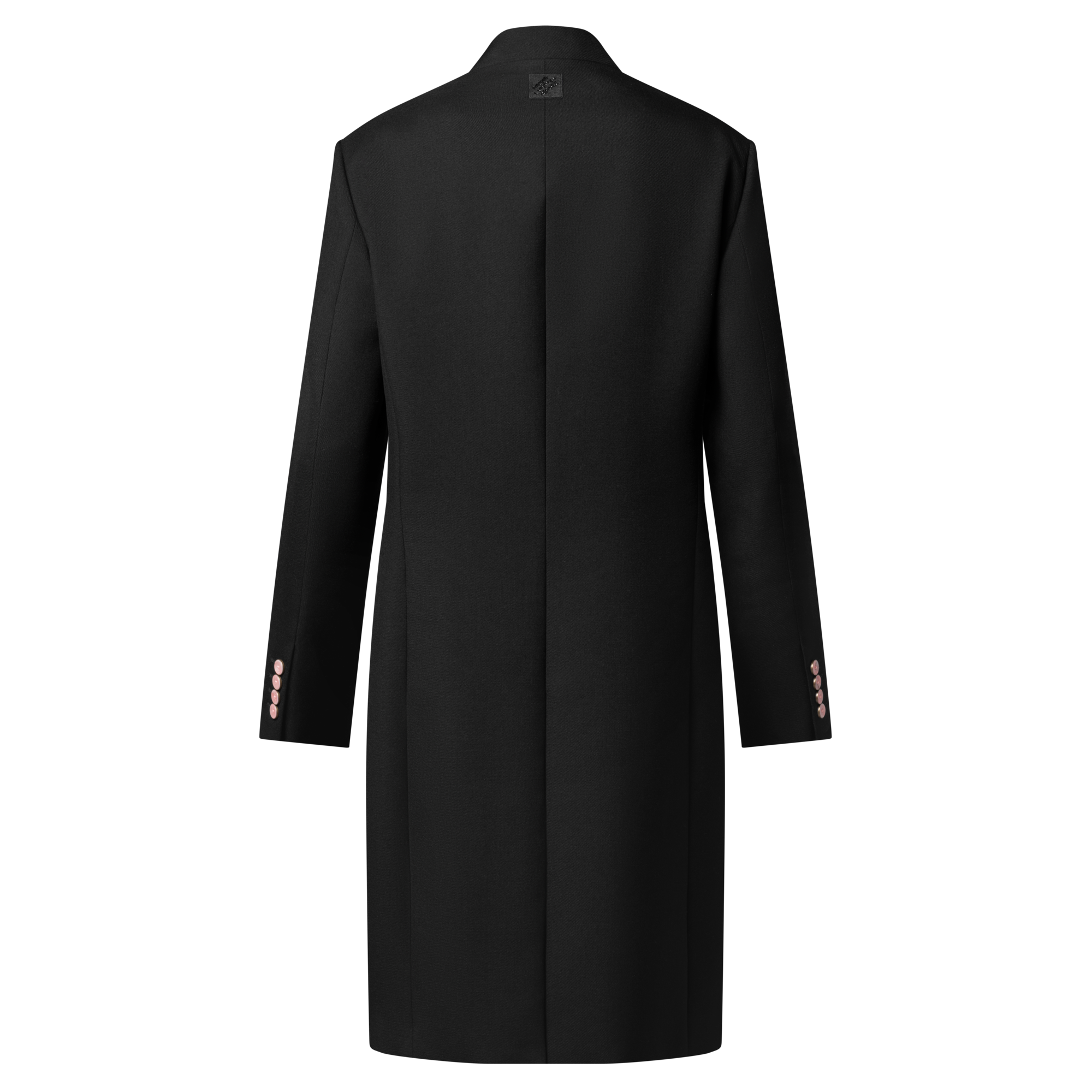 Men - Tailored Kimono Single-Breasted Overcoat  Men Ready-to-Wear Outerwear and Coats | LOUIS VUITTON (Product zoom)