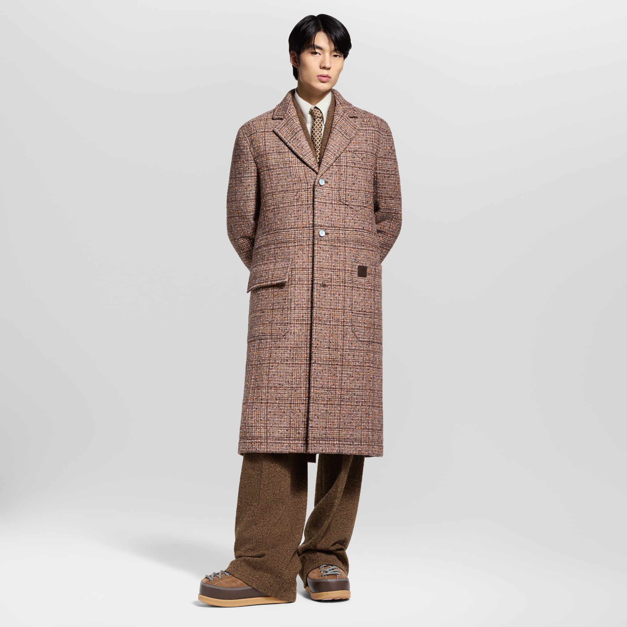 Men - Tailored Single-Breasted Workwear Coat  Men Ready-to-Wear Outerwear and Coats | LOUIS VUITTON (Product zoom)