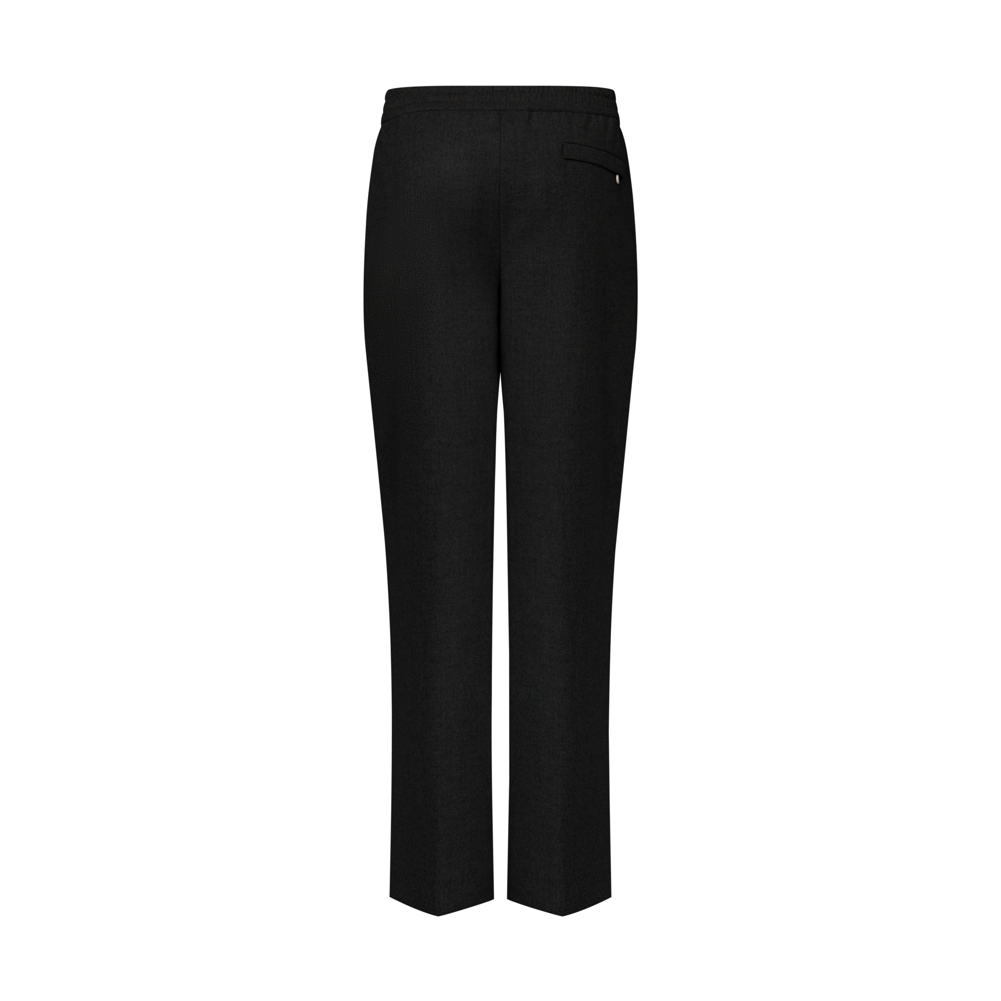 Men - Tailored Technical Wool Track Trousers  Men Ready-to-Wear Trousers | LOUIS VUITTON (Product zoom)