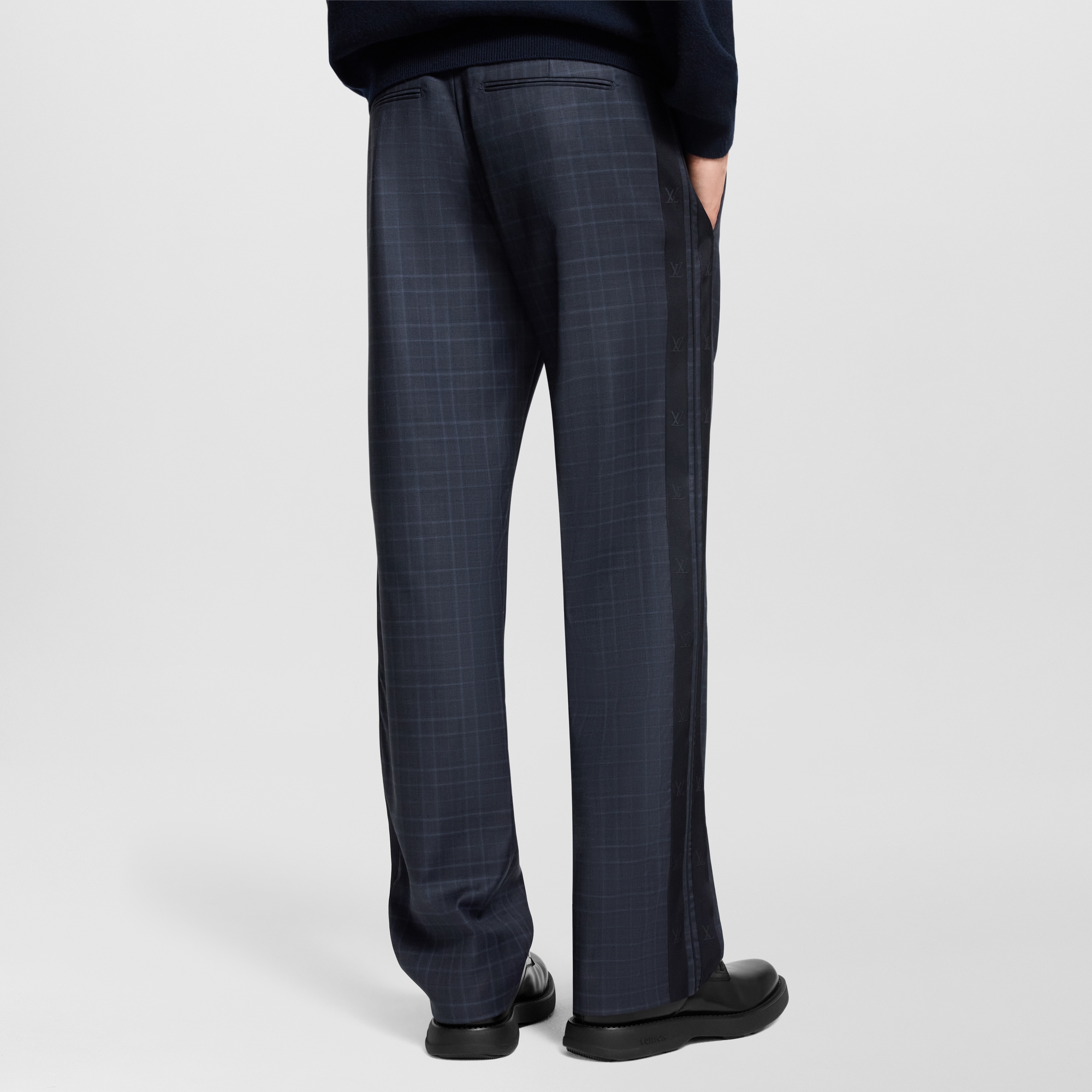 Men - Tailored Track Trousers  Men Ready-to-Wear Trousers | LOUIS VUITTON (Product zoom)