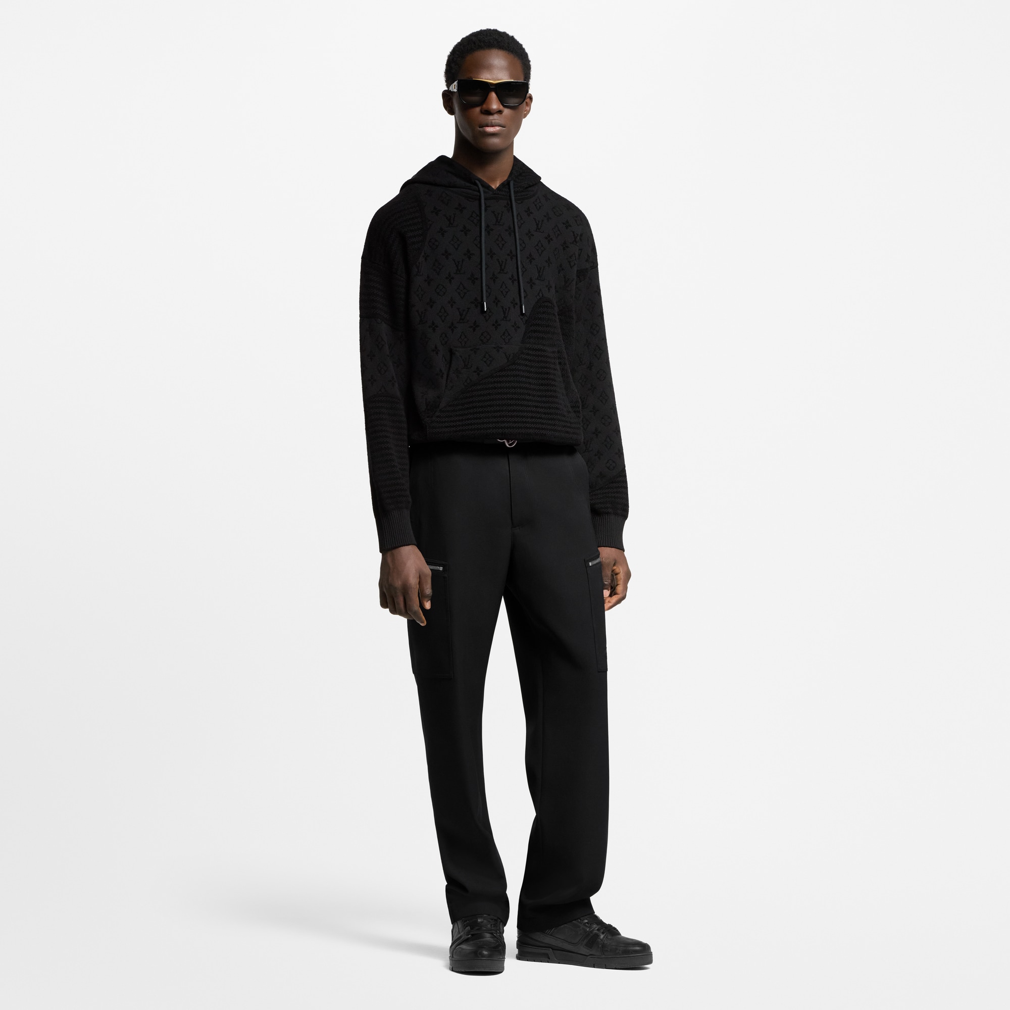 Men - Tailored Wool Cargo Trousers  Men Ready-to-Wear Trousers | LOUIS VUITTON (Product zoom)