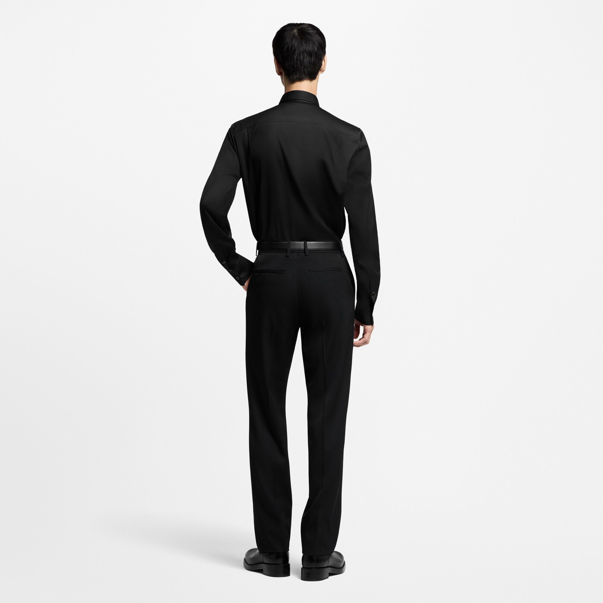 Men - Tailored Wool Cigarette Trousers  Men Ready-to-Wear Trousers | LOUIS VUITTON (Product zoom)