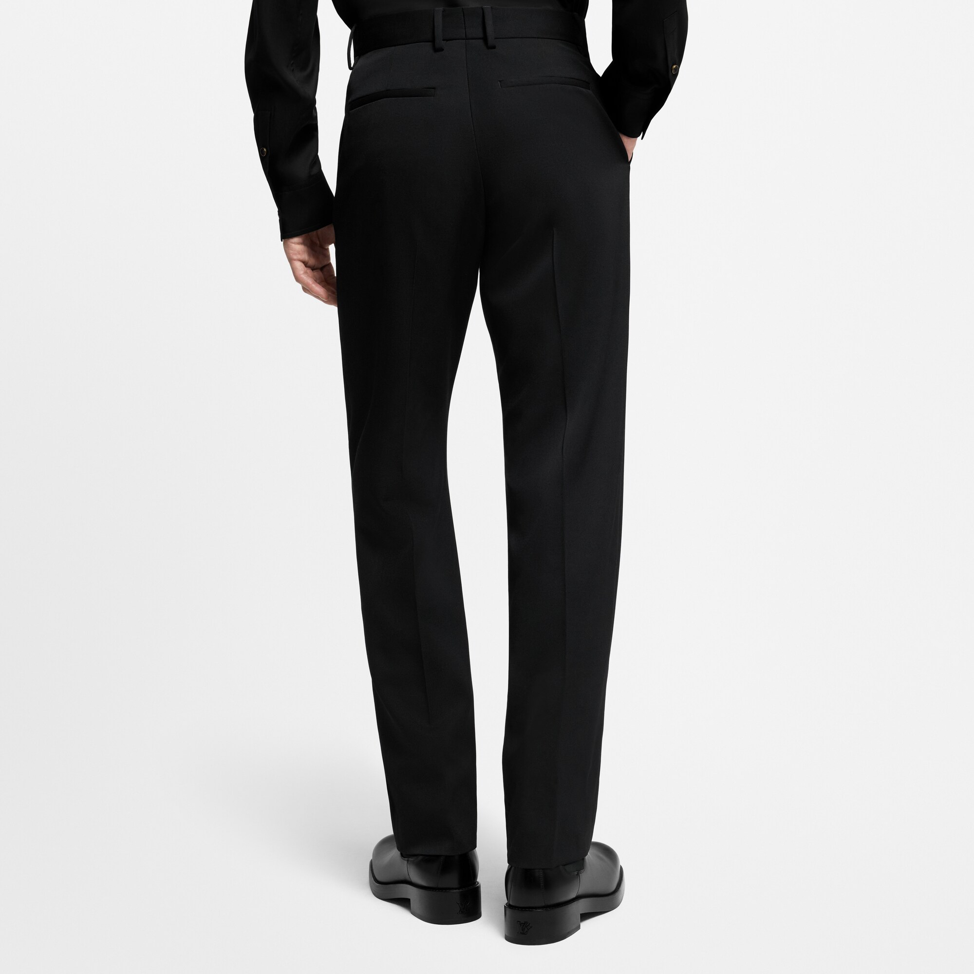 Men - Tailored Wool Cigarette Trousers  Men Ready-to-Wear Trousers | LOUIS VUITTON (Product zoom)