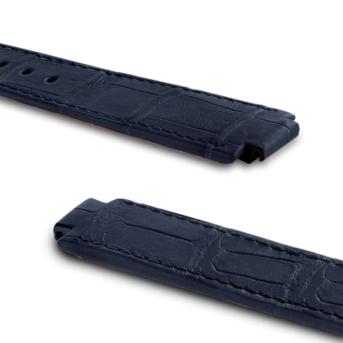 Watches - Tambour Alligator strap Watches Watches Collections Watch Straps | LOUIS VUITTON (Product zoom)