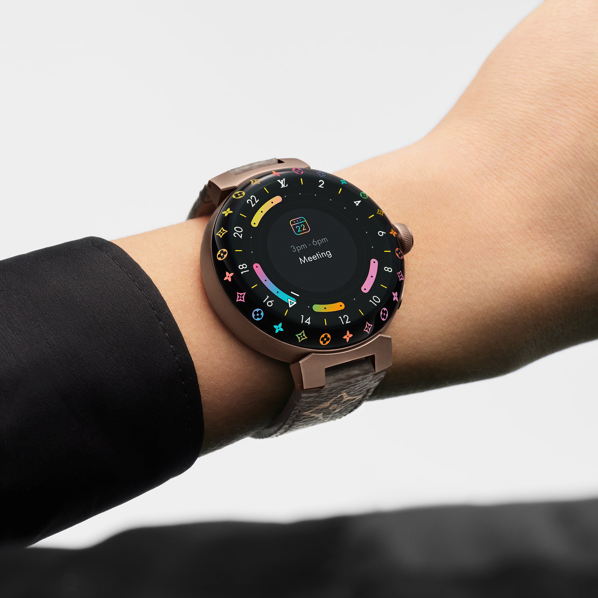 Trunks, Travel and Home - Tambour Horizon Light Up Connected Watch  Trunks, Travel and Home High-Tech Objects and Accessories Audio, Connected Watches and Accessories | LOUIS VUITTON (Product zoom)