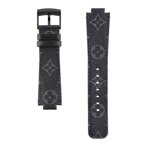 Les Extraordinaires - Tambour Monogram Eclipse Canvas Strap Les Extraordinaires Watchmaking Accessories | LOUIS VUITTON (Product zoom)
