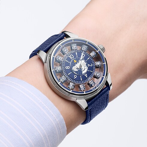 Watches - Tambour Spin Time Air Antipode, Automatic, 42.5MM, White Gold Watches Watches } | LOUIS VUITTON (Product zoom)