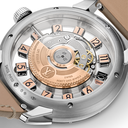 Watches - Tambour Spin Time Air Flying Tourbillon, Automatic, 42.5mm, Platinum Watches Watches } | LOUIS VUITTON (Product zoom)