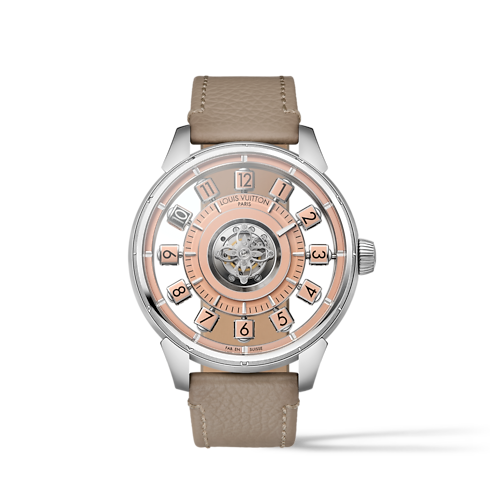 Watches - Tambour Spin Time Air Flying Tourbillon, Automatic, 42.5mm, Platinum Watches Watches } | LOUIS VUITTON (Product zoom)