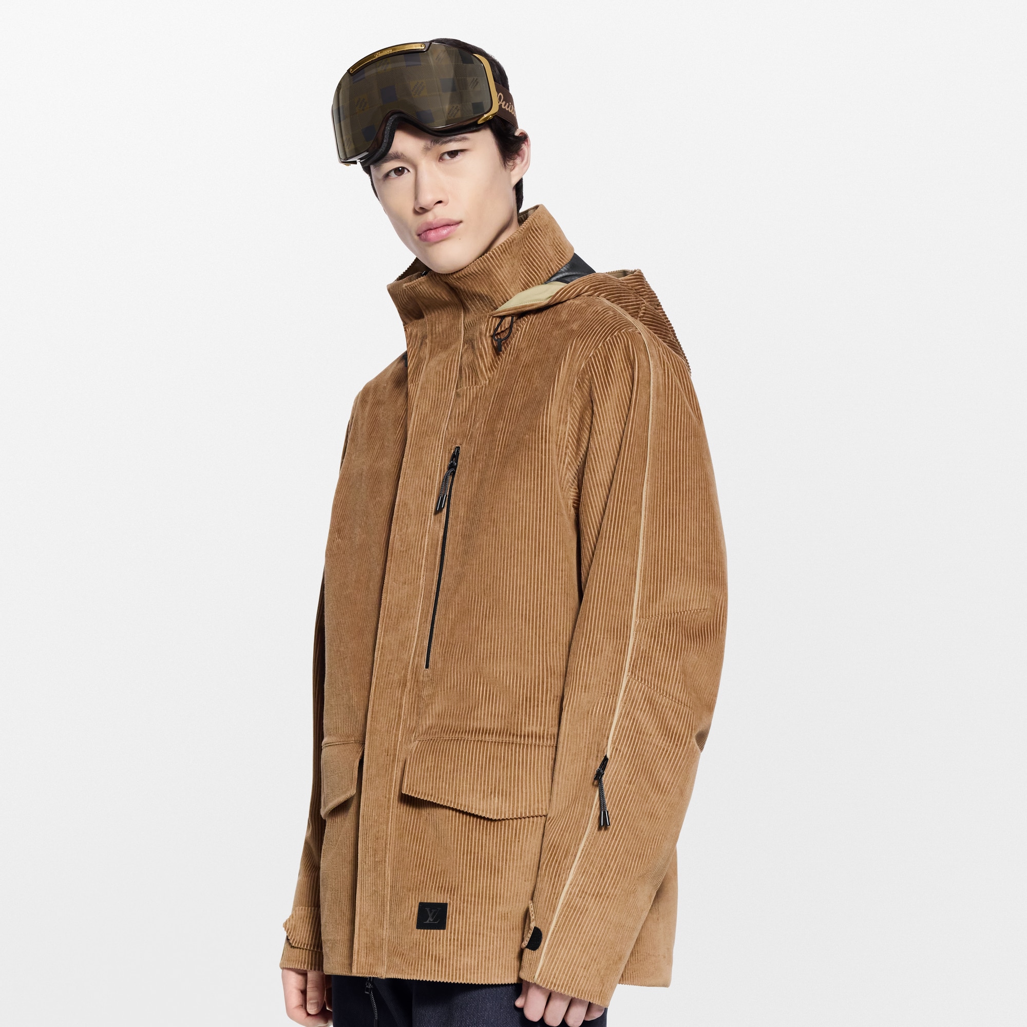 Men - Technical Corduroy 3 In 1 Shell Jacket  Men Ready-to-Wear Outerwear and Coats | LOUIS VUITTON (Product zoom)